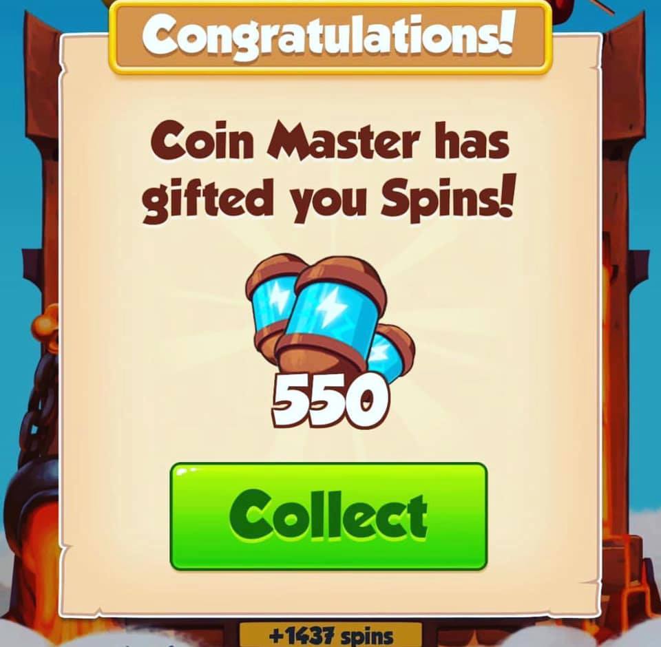 100 Free Coin Master Spins